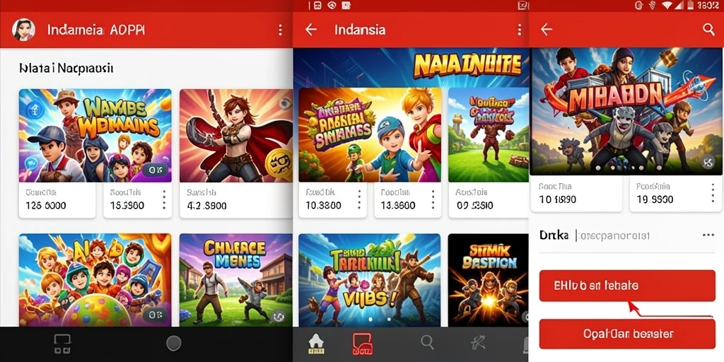 Tampilan antarmuka yang user-friendly.