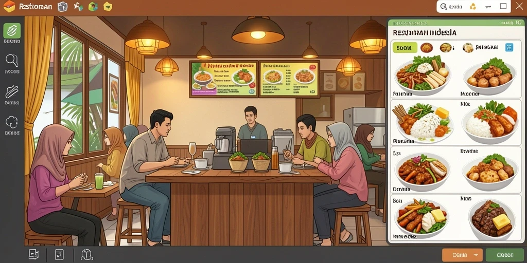 Tampilan antarmuka DULTOGEL yang modern dan menarik.