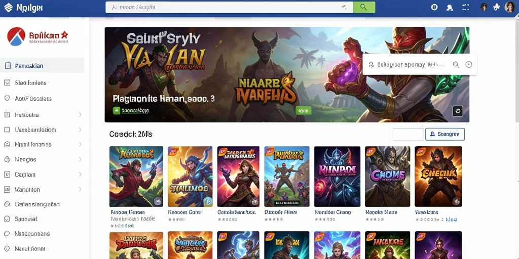 Screenshot menampilkan karakter utama dalam aksi.
