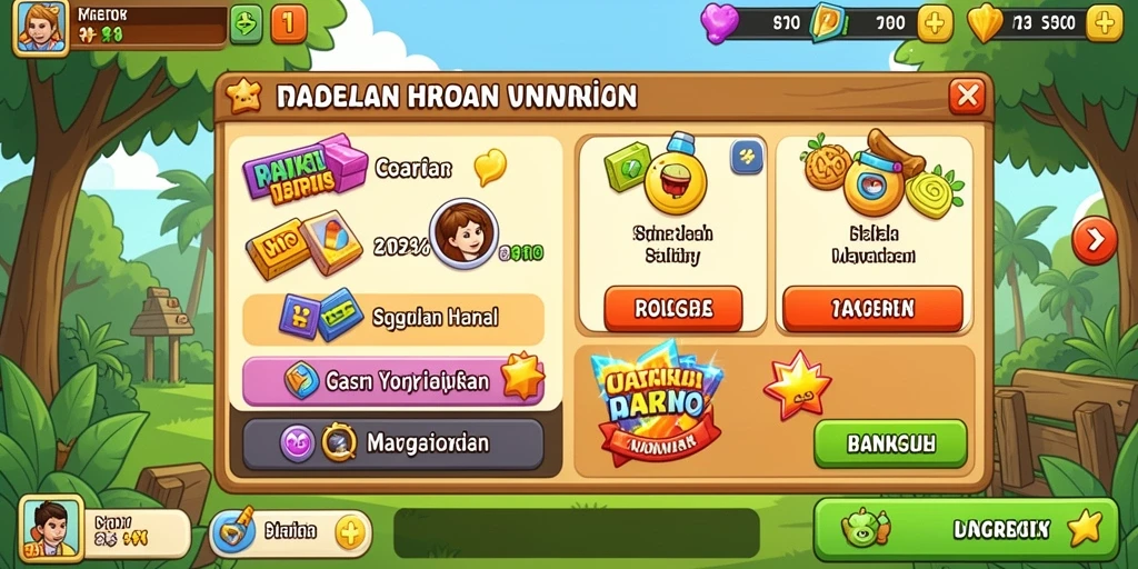 Tampilan awal yang menarik dan intuitif.