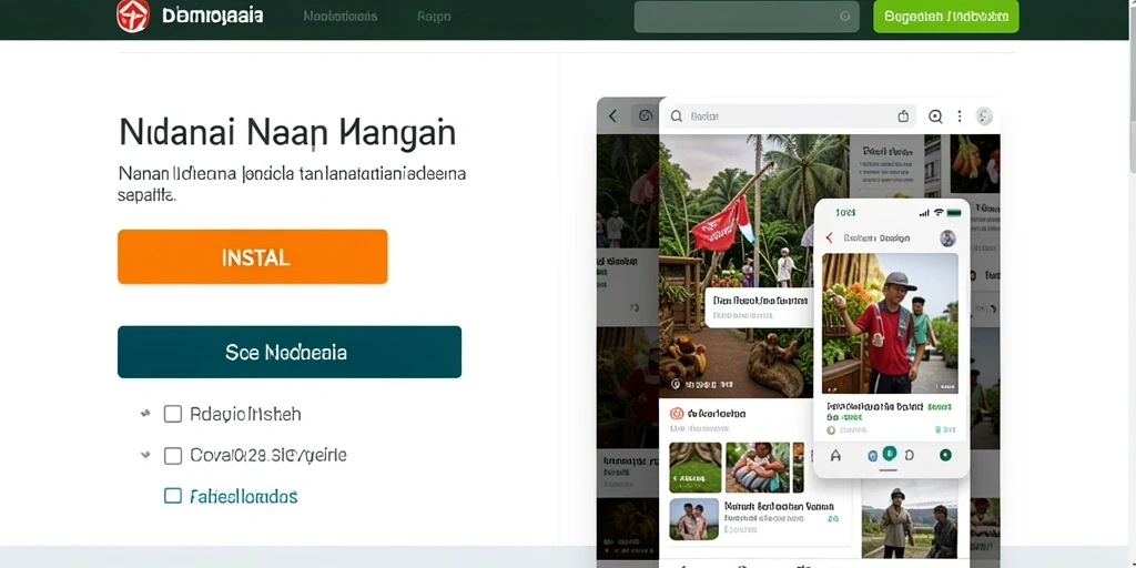 Tampilan antarmuka yang intuitif dan user-friendly.